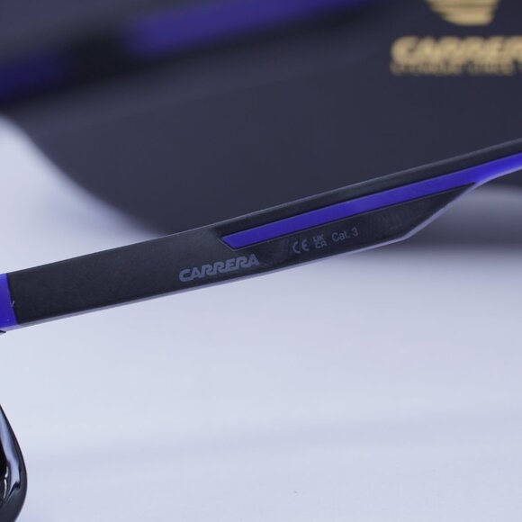 CARRERA 4017/S 0D51 Z0 Shield Sunglasses - Black/Blue Mirror main image 4